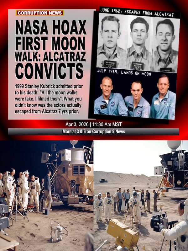 Pictures confirming moon hoax.