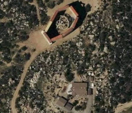 This Merkaba found in the Anza, Cali desert is literally the size of a house.