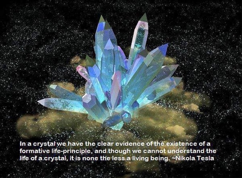 Your entire body is made out of SiO2 quartz. They just never bothered to tell you that either.